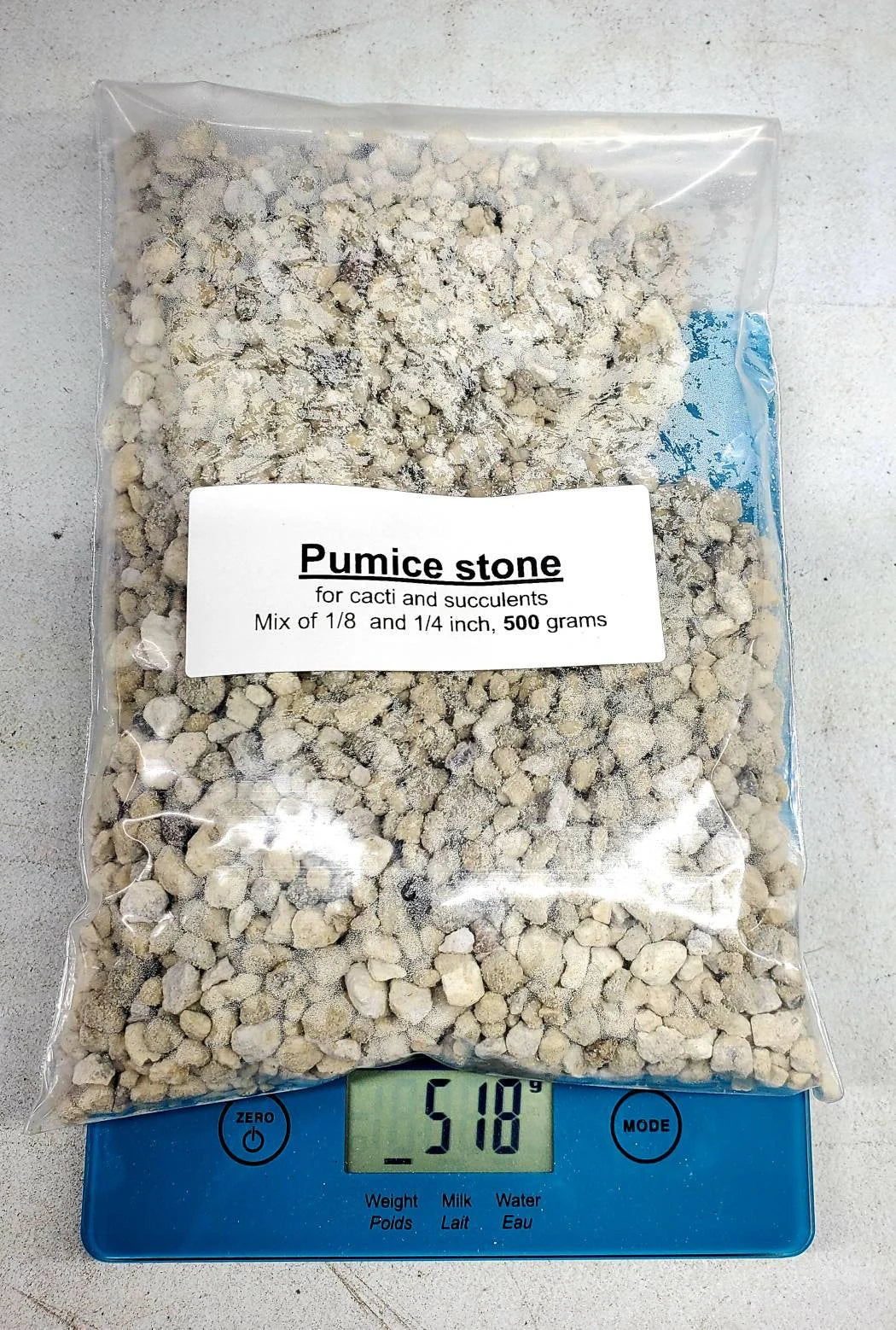 pumice stone for succulents Pumice stone, 1/8- 1/4" 500 grams